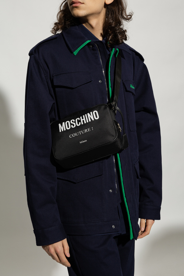 Moschino patchwork discount shoulder bag